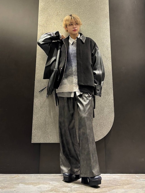 ウーリーテックレイヤードブルゾン(HARE)