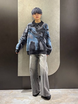 「HARE（ハレ）のアイテム（スウェット）」を使った、mia4422hさん（レディース・166cm）の冬コーディネート