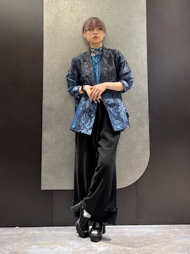 「HARE（ハレ）のアイテム（テーラードジャケット）」を使った、mia4422hさん（レディース・166cm）の春コーディネート