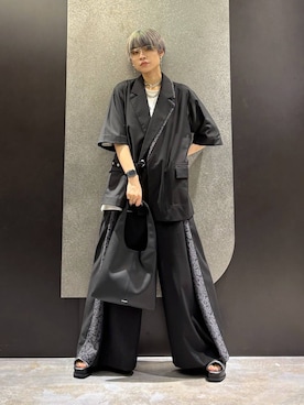 「HARE（ハレ）のアイテム（バッグ）」を使った、mia4422hさん（レディース・166cm）の夏コーディネート