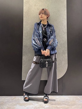 「HARE（ハレ）のアイテム（ブーツ）」を使った、mia4422hさん（レディース・166cm）の春コーディネート