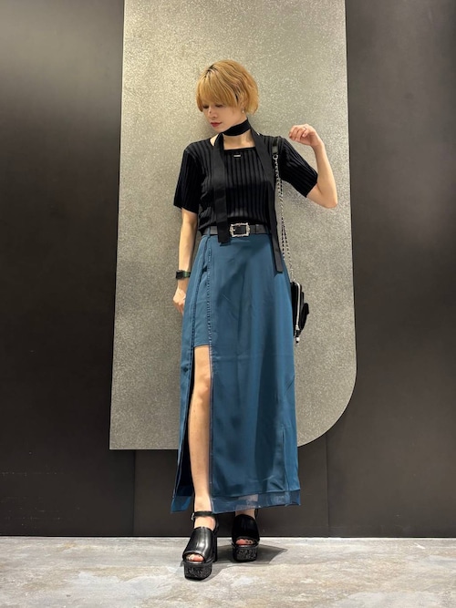 NARROW STYLE/WEB・一部店舗限定】シアースリットナロースカート