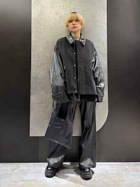 「HARE（ハレ）のアイテム（バッグ）」を使った、mia4422hさん（レディース・166cm）の冬コーディネート