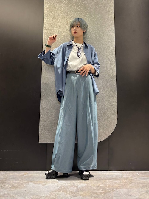 【SET UP対応】TOROMIシシュウシャツSS(HARE)