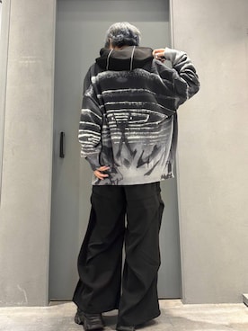 エヴァンゲリオンコラボ】A.T.フィールドカーディガン(HARE)を使った