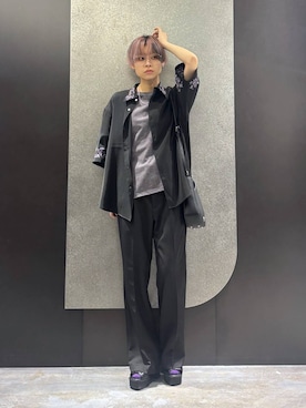 「HARE（ハレ）のアイテム（バッグ）」を使った、mia4422hさん（レディース・166cm）の春コーディネート