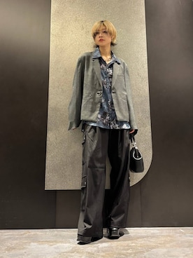 「HARE（ハレ）のアイテム（カーゴパンツ）」を使った、mia4422hさん（レディース・166cm）の秋コーディネート