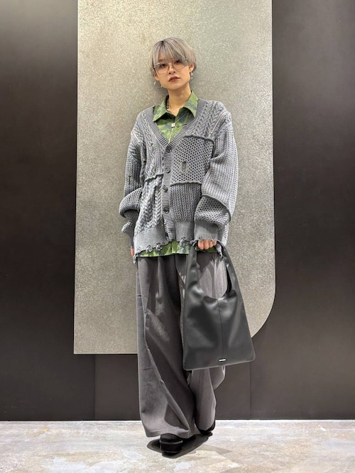 BIGダメージZIPカーディガン(HARE)（カーディガン/ボレロ）｜HARE