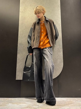 「アイテム（財布/小物）」を使った、mia4422hさん（レディース・166cm）の秋コーディネート