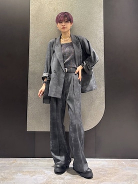 「HARE（ハレ）のアイテム（ジャケット/アウター）」を使った、mia4422hさん（レディース・166cm）の春コーディネート