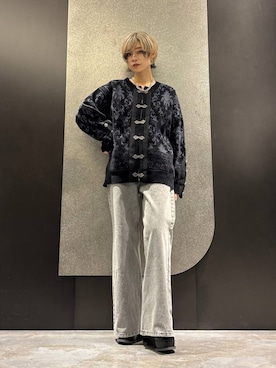 「HARE（ハレ）のアイテム（カーディガン/ボレロ）」を使った、mia4422hさん（レディース・166cm）の秋コーディネート