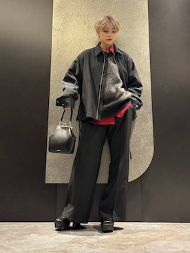 「アイテム（セットアップ）」を使った、mia4422hさん（レディース・166cm）の秋コーディネート