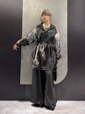 「HARE（ハレ）のアイテム（スラックス）」を使った、mia4422hさん（レディース・166cm）の夏コーディネート