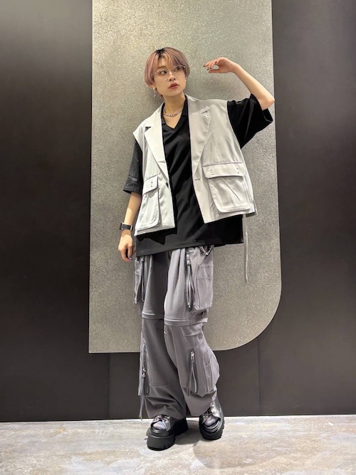 HARE（ハレ） ベスト ジレ 「接触冷感 SET UP対応」2ポケット