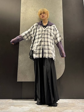 「アイテム（ドレスシューズ）」を使った、mia4422hさん（レディース・166cm）の夏コーディネート