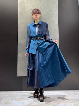 「HARE（ハレ）のアイテム（シューズ）」を使った、mia4422hさん（レディース・166cm）の春コーディネート