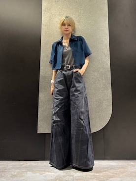 「アイテム（アクセサリー）」を使った、mia4422hさん（レディース・166cm）の夏コーディネート
