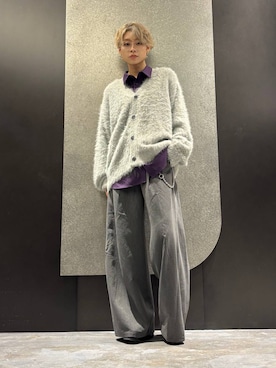 「アイテム（ウォレットチェーン）」を使った、mia4422hさん（レディース・166cm）の秋コーディネート