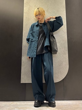 「アイテム（メガネ）」を使った、mia4422hさん（レディース・166cm）の夏コーディネート