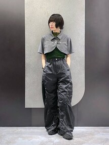 HARE（ハレ）の「メタルジップショートブルゾン(HARE)（ブルゾン