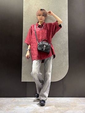 「HARE（ハレ）のアイテム（ブーツ）」を使った、mia4422hさん（レディース・166cm）の春コーディネート