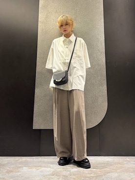 「アイテム（ドレスシューズ）」を使った、mia4422hさん（レディース・166cm）の夏コーディネート