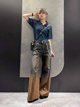 「HARE（ハレ）のアイテム（財布/小物）」を使った、mia4422hさん（レディース・166cm）の夏コーディネート