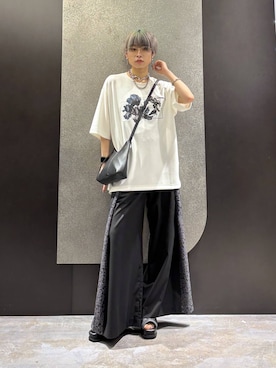 「HARE（ハレ）のアイテム（バッグ）」を使った、mia4422hさん（レディース・166cm）の夏コーディネート