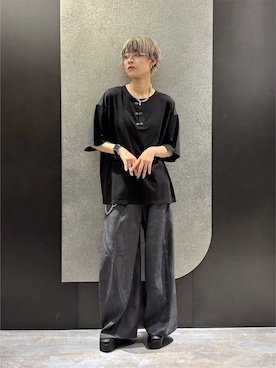 「HARE（ハレ）のアイテム（パンツ）」を使った、mia4422hさん（レディース・166cm）の夏コーディネート