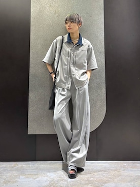 「HARE（ハレ）のアイテム（バッグ）」を使った、mia4422hさん（レディース・166cm）の夏コーディネート