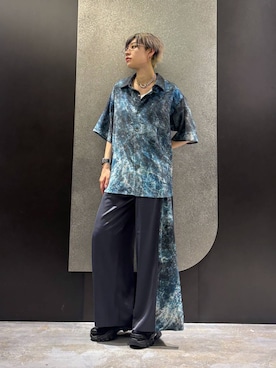 「HARE（ハレ）のマルチWAYウォレットチェーン(HARE)（ウォレットチェーン、シルバー系）」を使った、mia4422hさん（レディース・166cm）の夏コーディネート