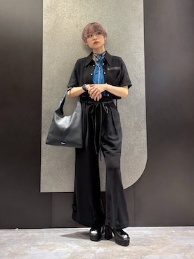 「HARE（ハレ）のアイテム（シューズ）」を使った、mia4422hさん（レディース・166cm）の春コーディネート