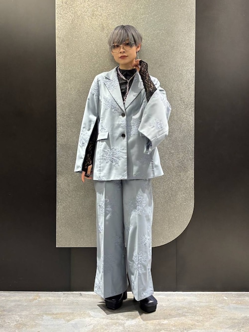 ボールミックスラリエットネックレス(HARE)