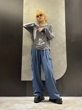 「アイテム（財布/小物）」を使った、mia4422hさん（レディース・166cm）の夏コーディネート
