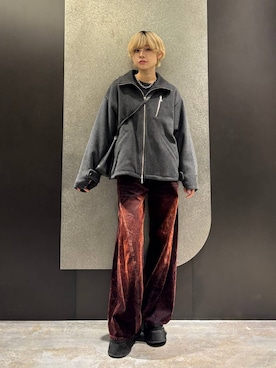 「HARE（ハレ）のアイテム（ブルゾン）」を使った、mia4422hさん（レディース・166cm）の秋コーディネート