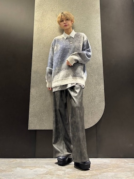 「アイテム（ウォレットチェーン）」を使った、mia4422hさん（レディース・166cm）の秋コーディネート