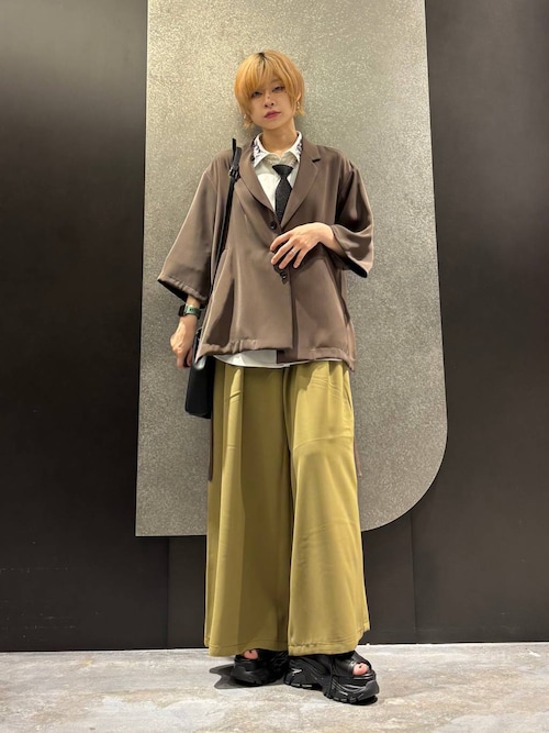 【SET UP対応】TOROMIシシュウシャツSS(HARE)