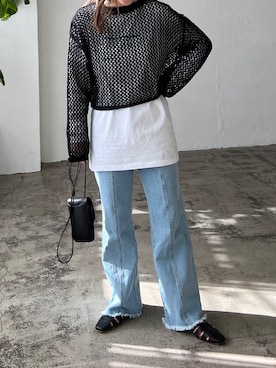Lianさん（レディース・157cm）の冬コーディネート