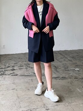 Lianさん（レディース・157cm）の冬コーディネート