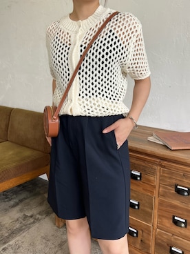 「アイテム（テーラードジャケット）」を使った、Lianさん（レディース・157cm）の春コーディネート