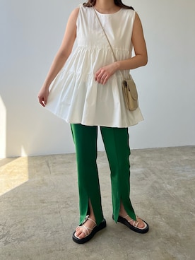 Lianさん(レディース・157cm)の夏コーディネート