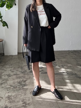 Lianさん（レディース・157cm）の冬コーディネート
