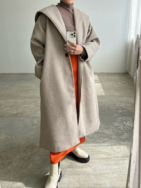 「LIAN（リアン）のアイテム（その他アウター）」を使った、Lianさん（レディース・157cm）の夏コーディネート