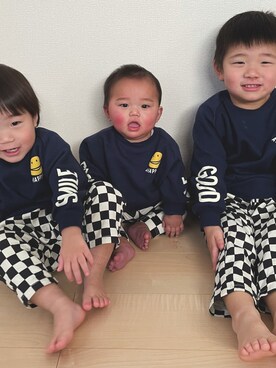 RION/3兄弟ママ🧸さんのコーディネート
