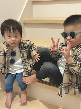 RION/3兄弟ママ🧸さんのコーディネート