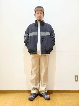 アライタカノリさん（メンズ・164cm）の冬コーディネート