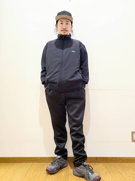 「アイテム（ダウンベスト）」を使った、アライタカノリさん（メンズ・164cm）の秋コーディネート