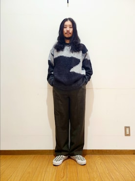 「アイテム（その他アウター）」を使った、アライタカノリさん（メンズ・164cm）の秋コーディネート