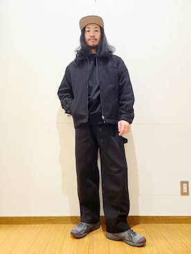 アライタカノリさん（メンズ・164cm）の冬コーディネート