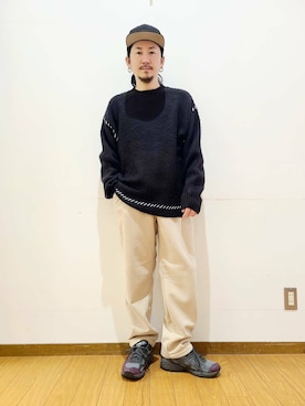 アライタカノリさん(メンズ・164cm)の冬コーディネート